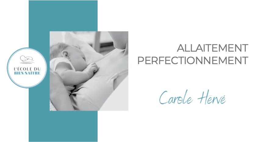Allaitement maternel - Perfectionnement