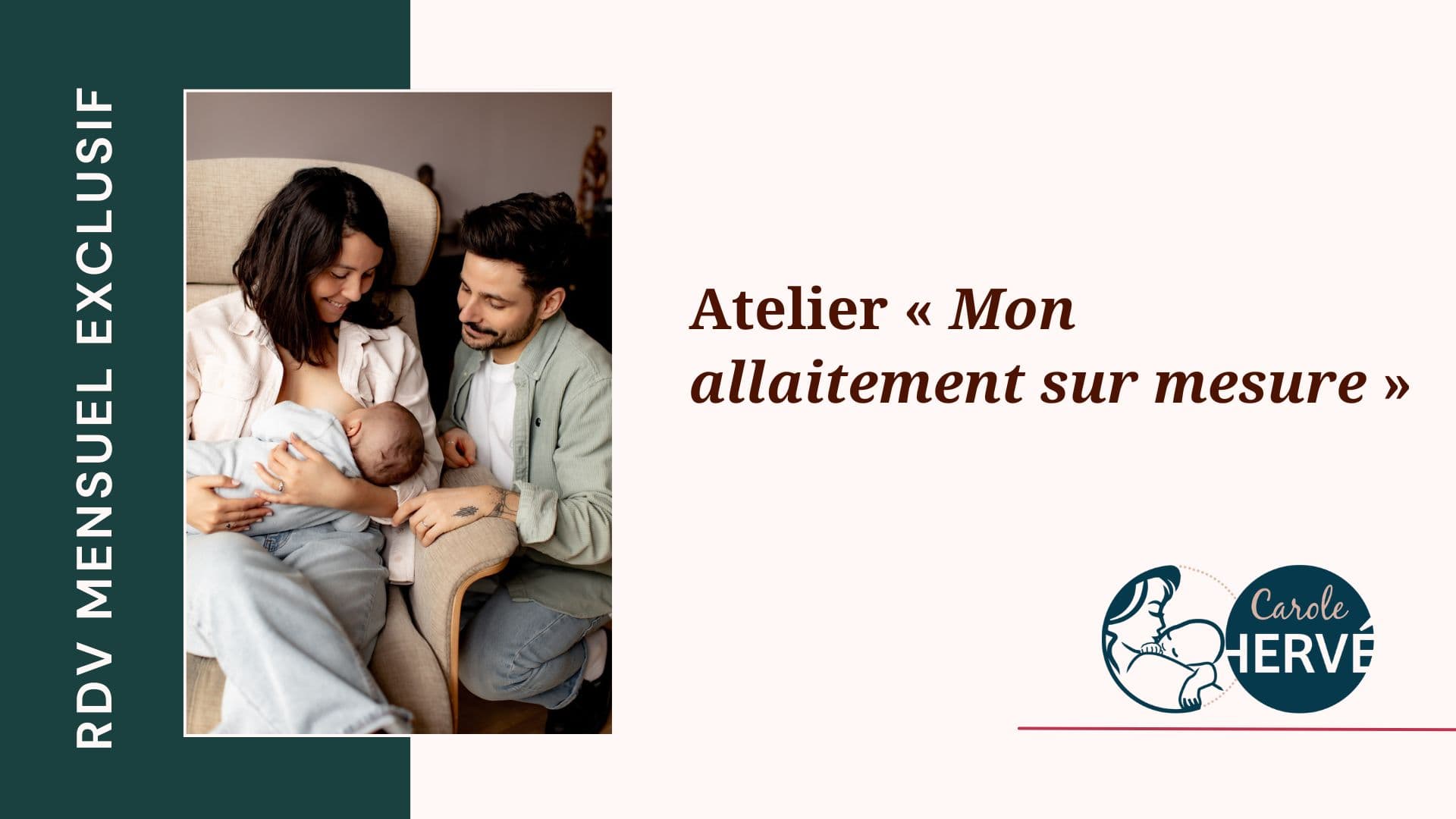 Atelier mensuel "Mon allaitement sur mesure"