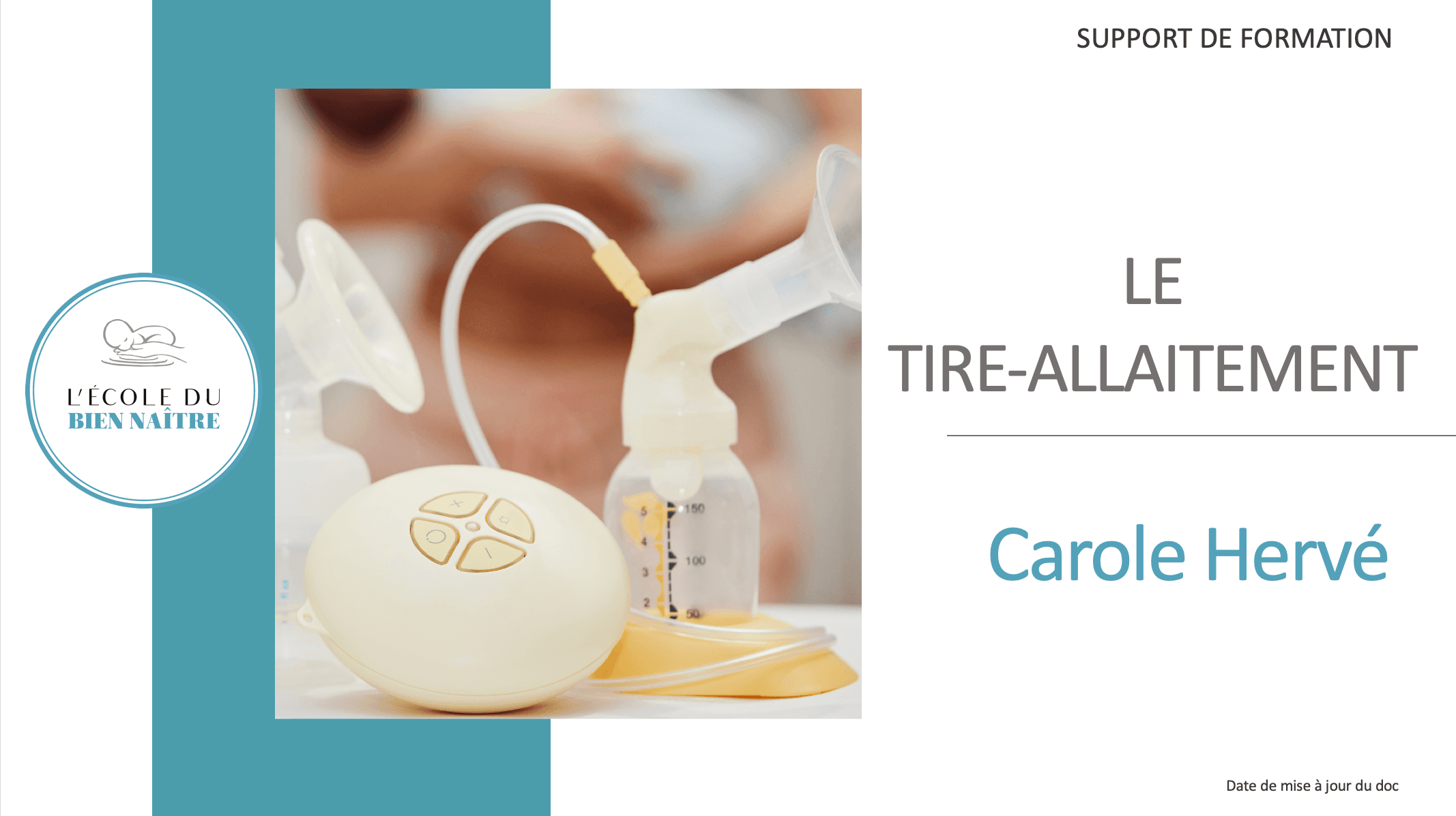 Le tire-allaitement